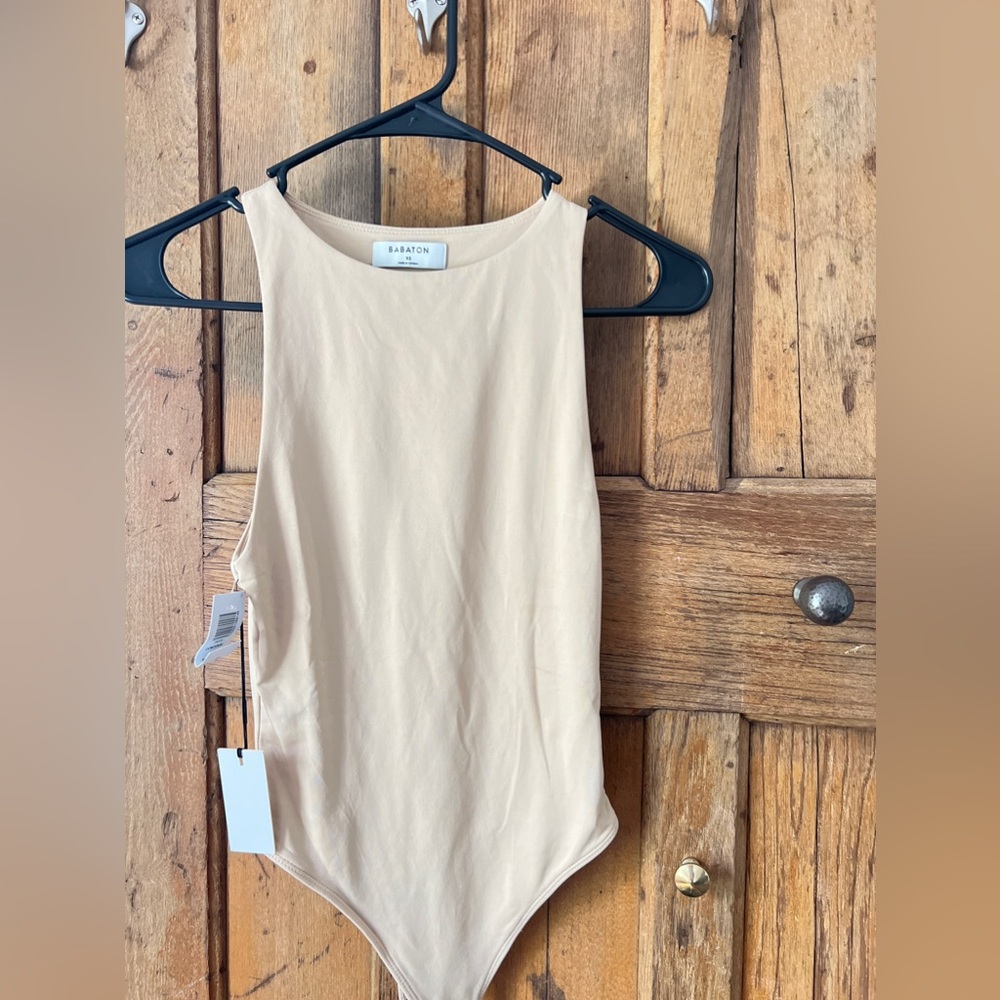 ARITZIA Sand Contour Body suit, never worn with tags
